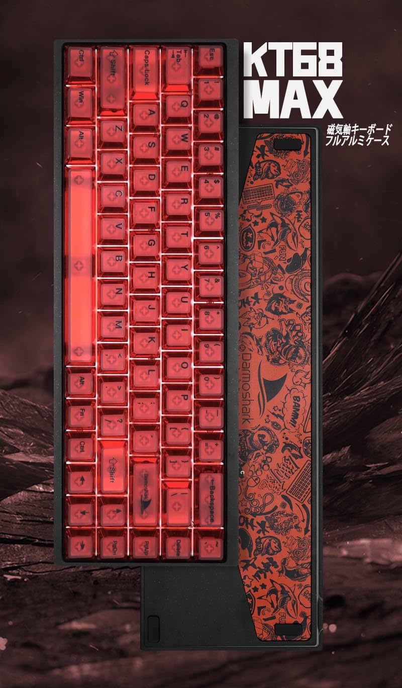Amazon.co.jp: Darmoshark KT68 MAX ゲーミングキーボード 磁気リニア